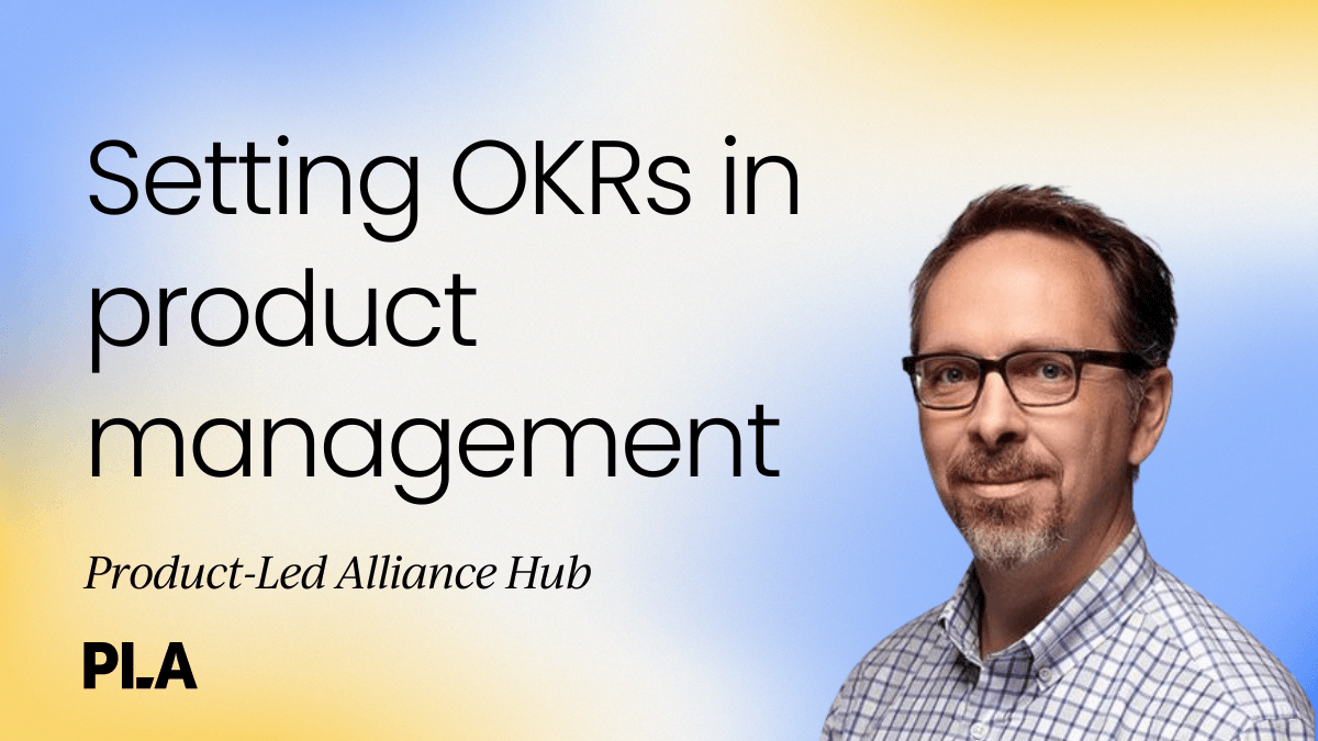 Setting OKRs in product management